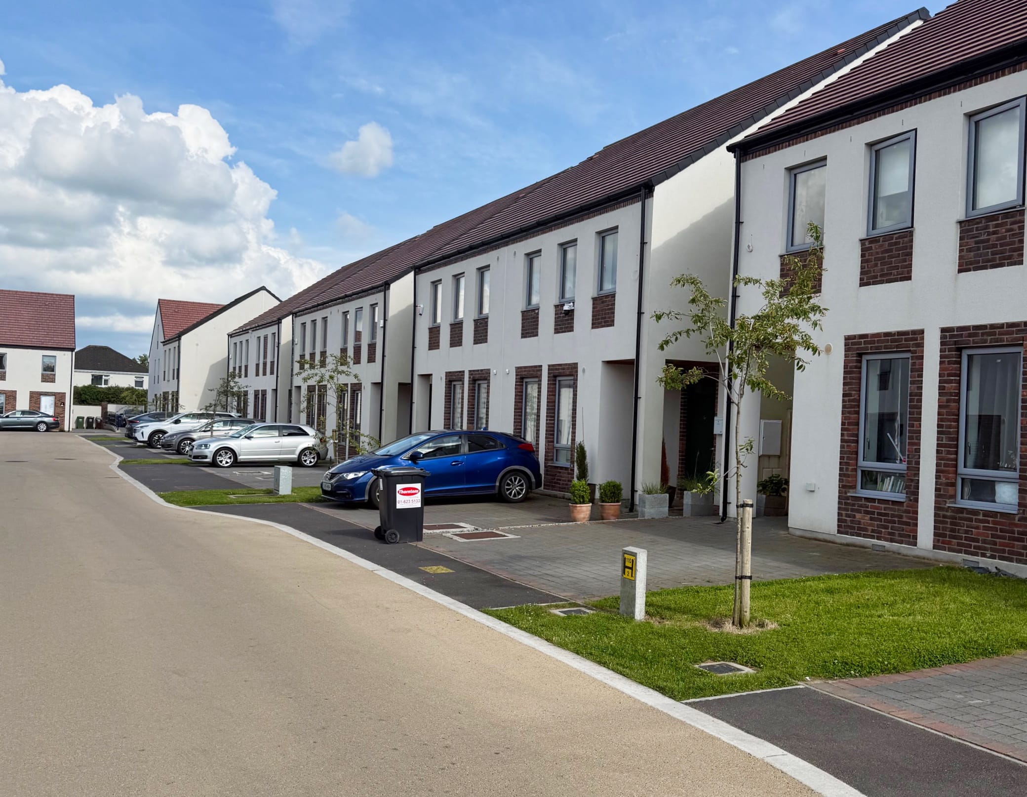 Large scale housing estate plumbing and heating installation completed in Castle Street, Ashbourne